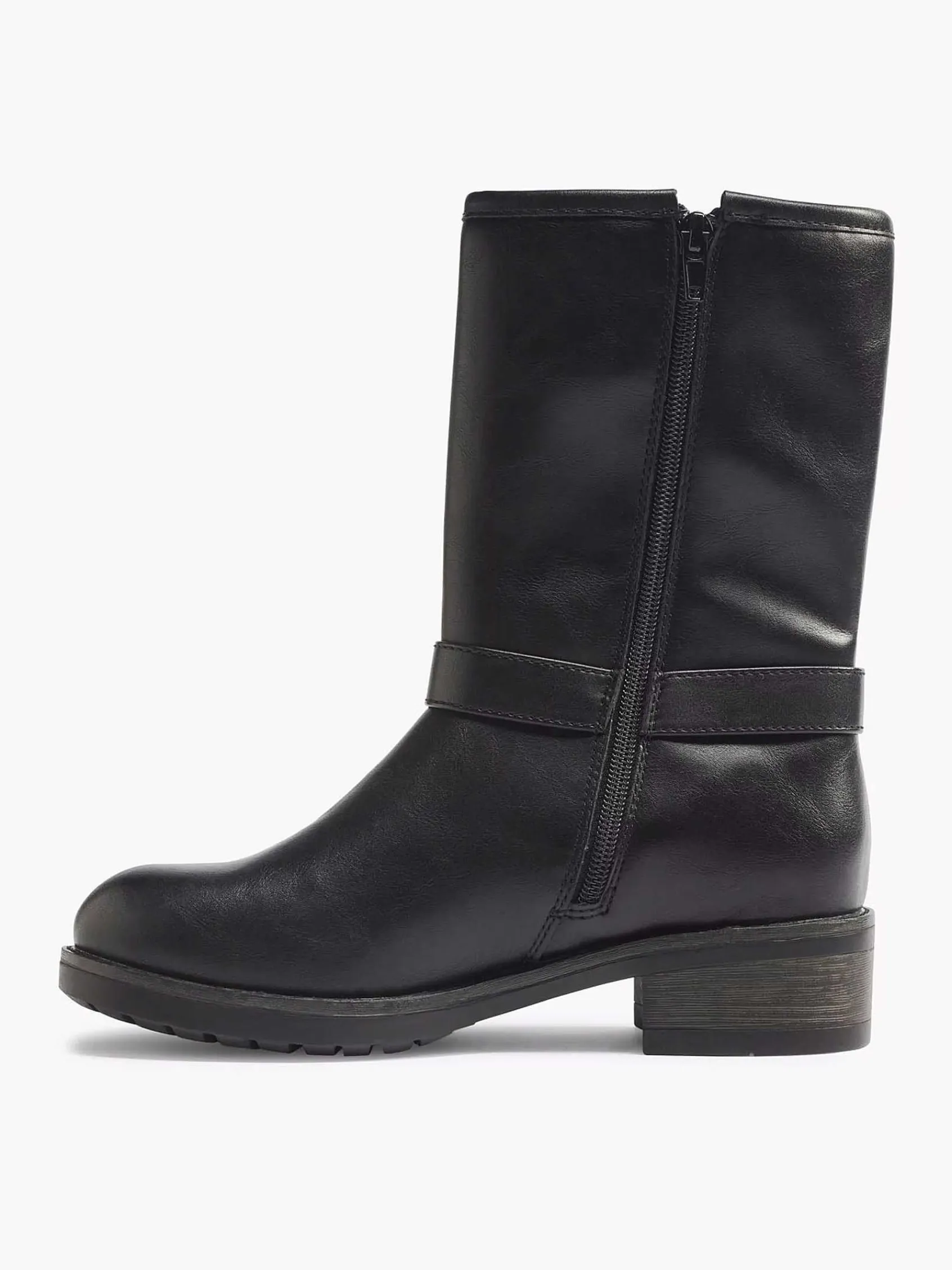 Enkellaarzen & Boots|Graceland Zwarte Enkellaars