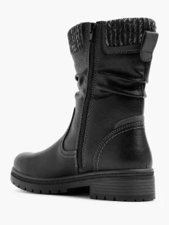 Enkellaarzen & Boots|Easy Street Zwarte Enkellaars