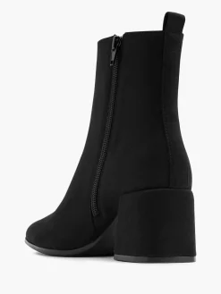 Enkellaarzen & Boots|Graceland Zwarte Enkellaars Hak