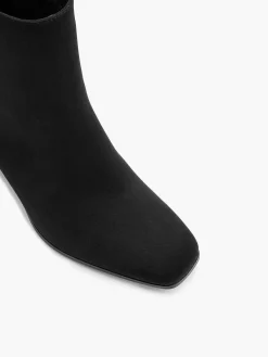 Enkellaarzen & Boots|Graceland Zwarte Enkellaars Hak