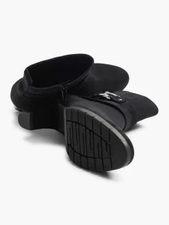 Enkellaarzen & Boots|Graceland Zwarte Enkellaars Sierketting