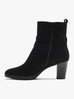 Enkellaarzen & Boots|Graceland Zwarte Enkellaars Sierketting