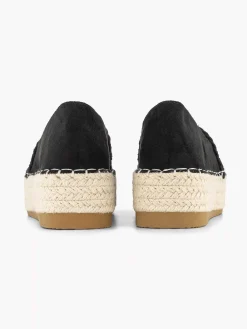 Instappers|Graceland Zwarte Espadrille