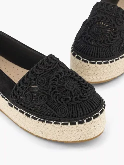 Instappers|Graceland Zwarte Espadrille