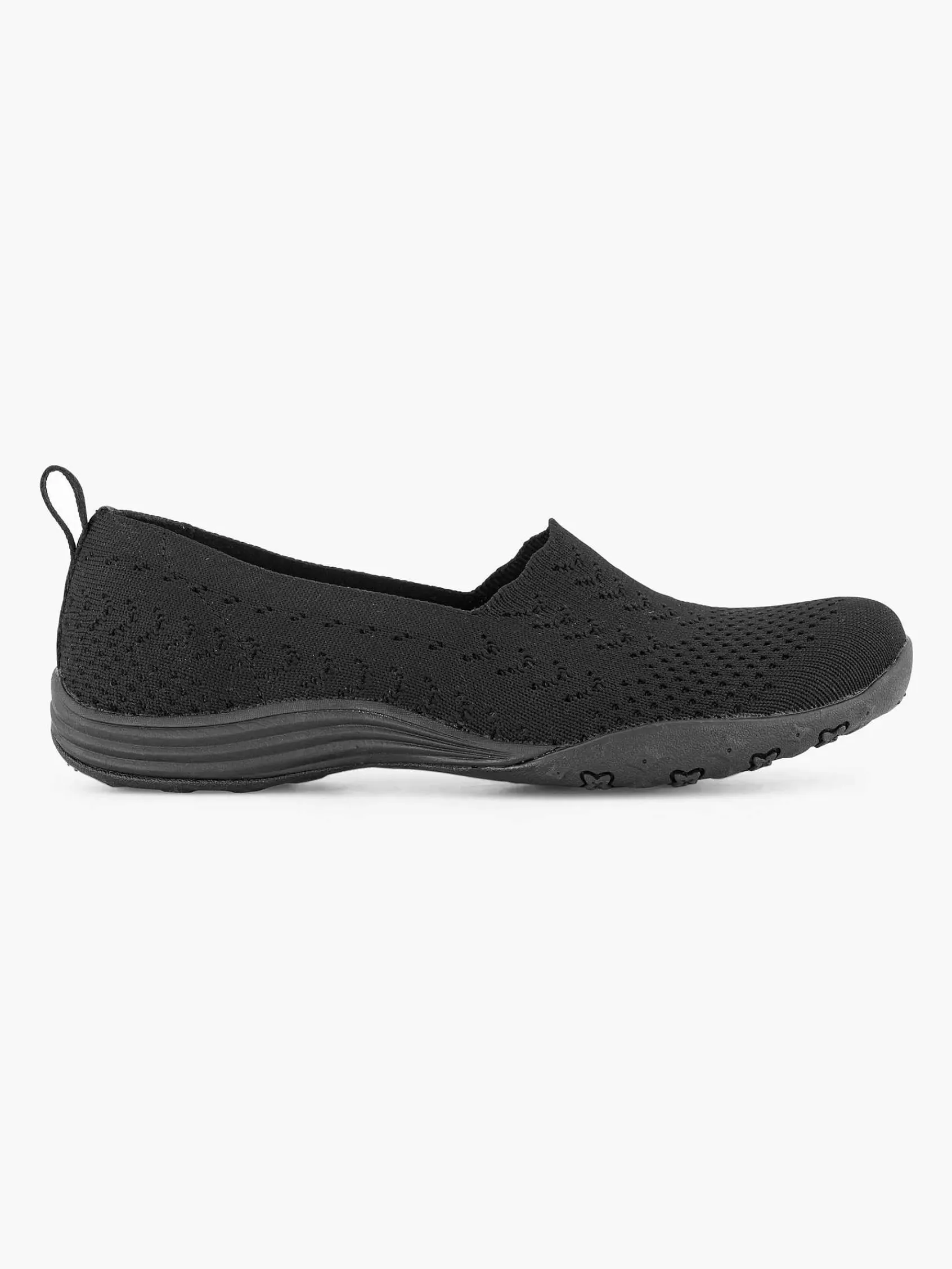 Instappers|Skechers Zwarte Fiftster - Love Starz