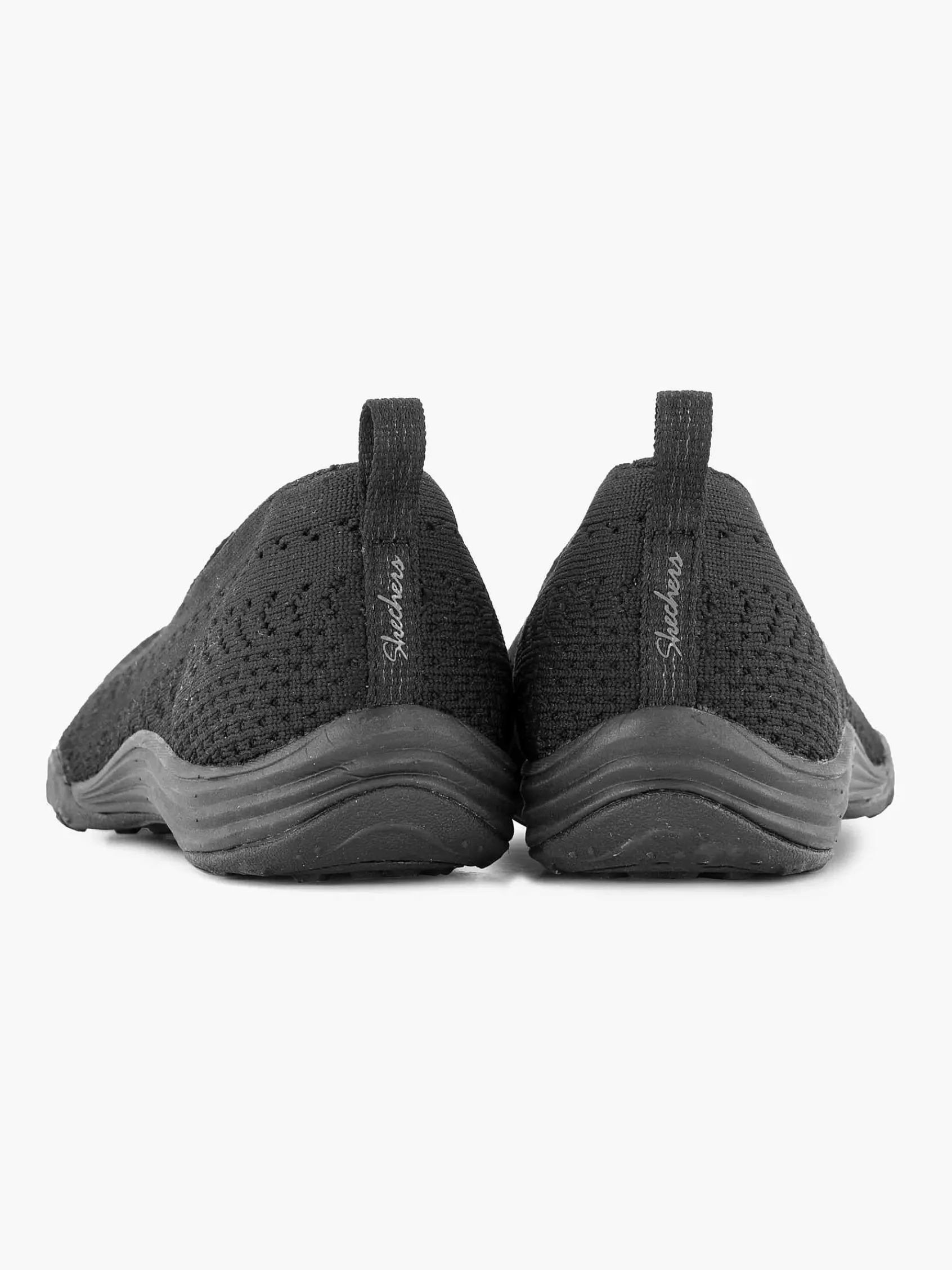 Instappers|Skechers Zwarte Fiftster - Love Starz