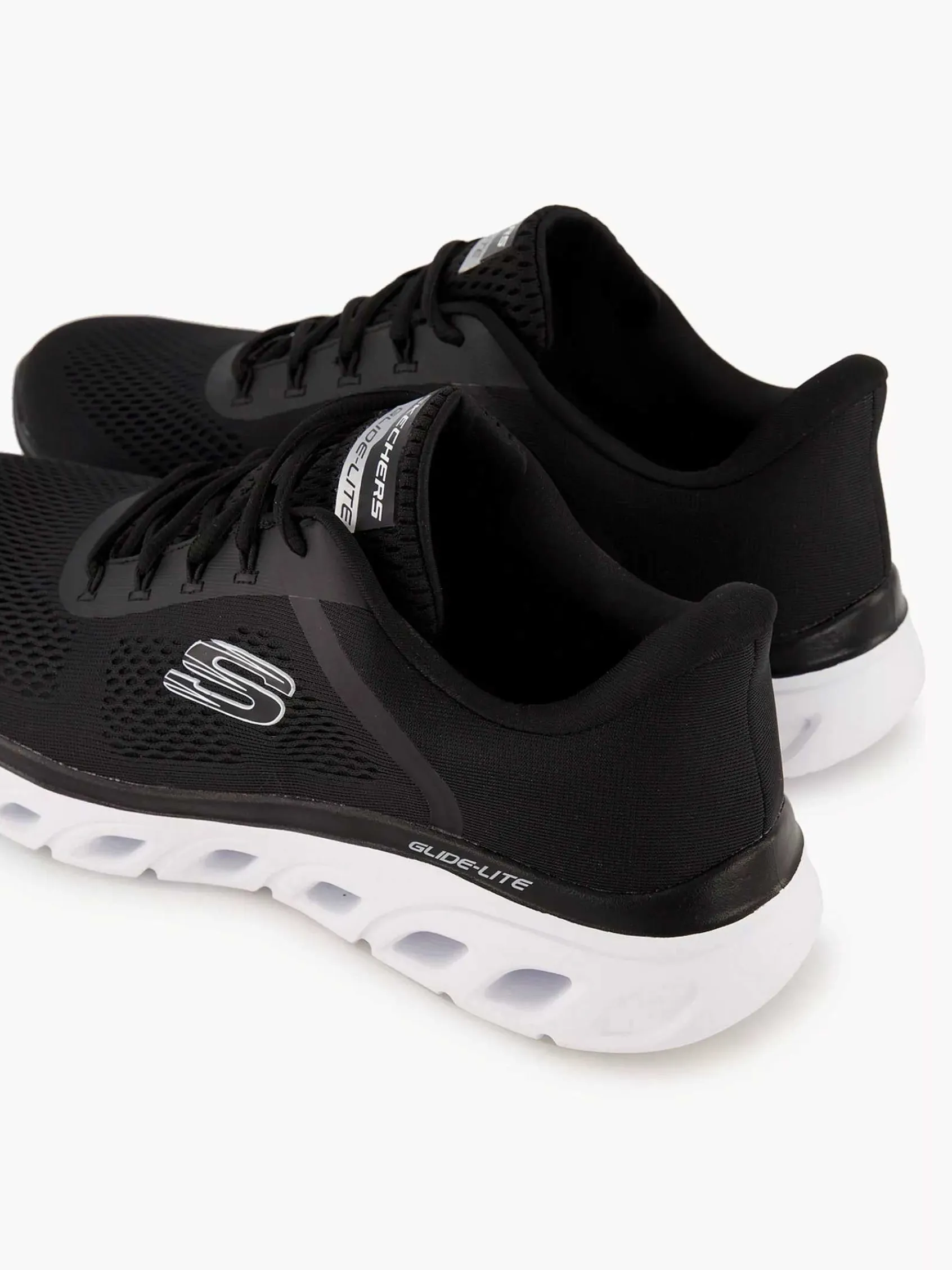 Sneakers|Skechers Zwarte Glide - Lite - Lennox