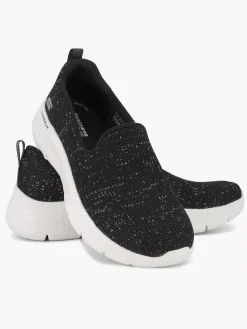 Sneakers|Skechers Zwarte Go Walk Flex - Flashing Stars