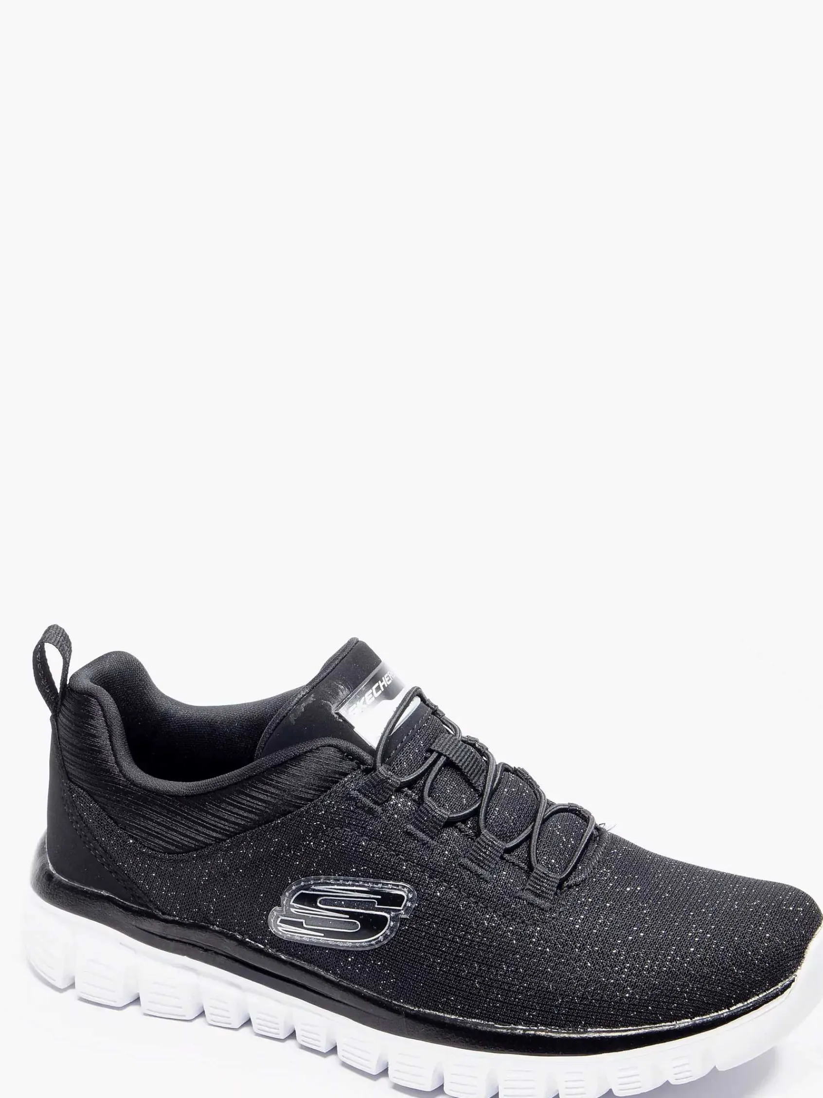 Sneakers|Skechers Zwarte Graceful 2.0 - Sea Sharp