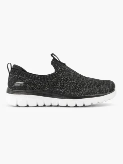 Instappers|Skechers Zwarte Graceful 2.0 - Style Vip