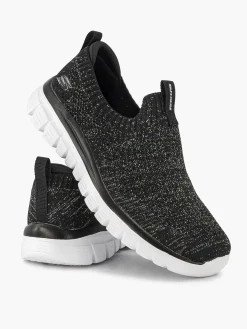 Instappers|Skechers Zwarte Graceful 2.0 - Style Vip