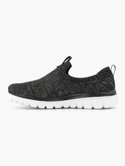 Instappers|Skechers Zwarte Graceful 2.0 - Style Vip