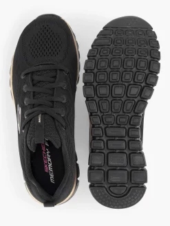 Sneakers|Skechers Zwarte Graceful - Get Connected