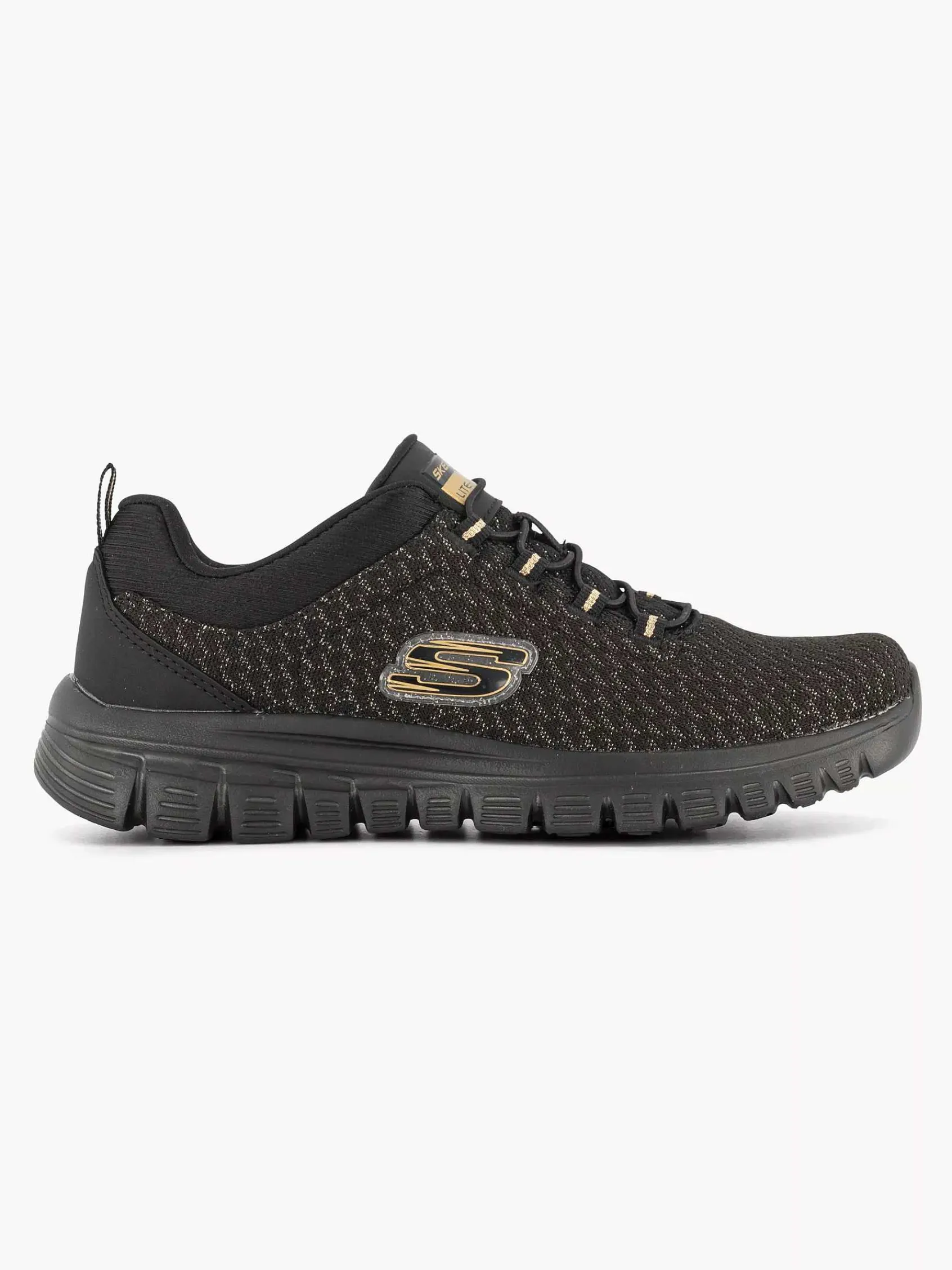 Instappers|Skechers Zwarte Graceful - Lavishly Irresistibl