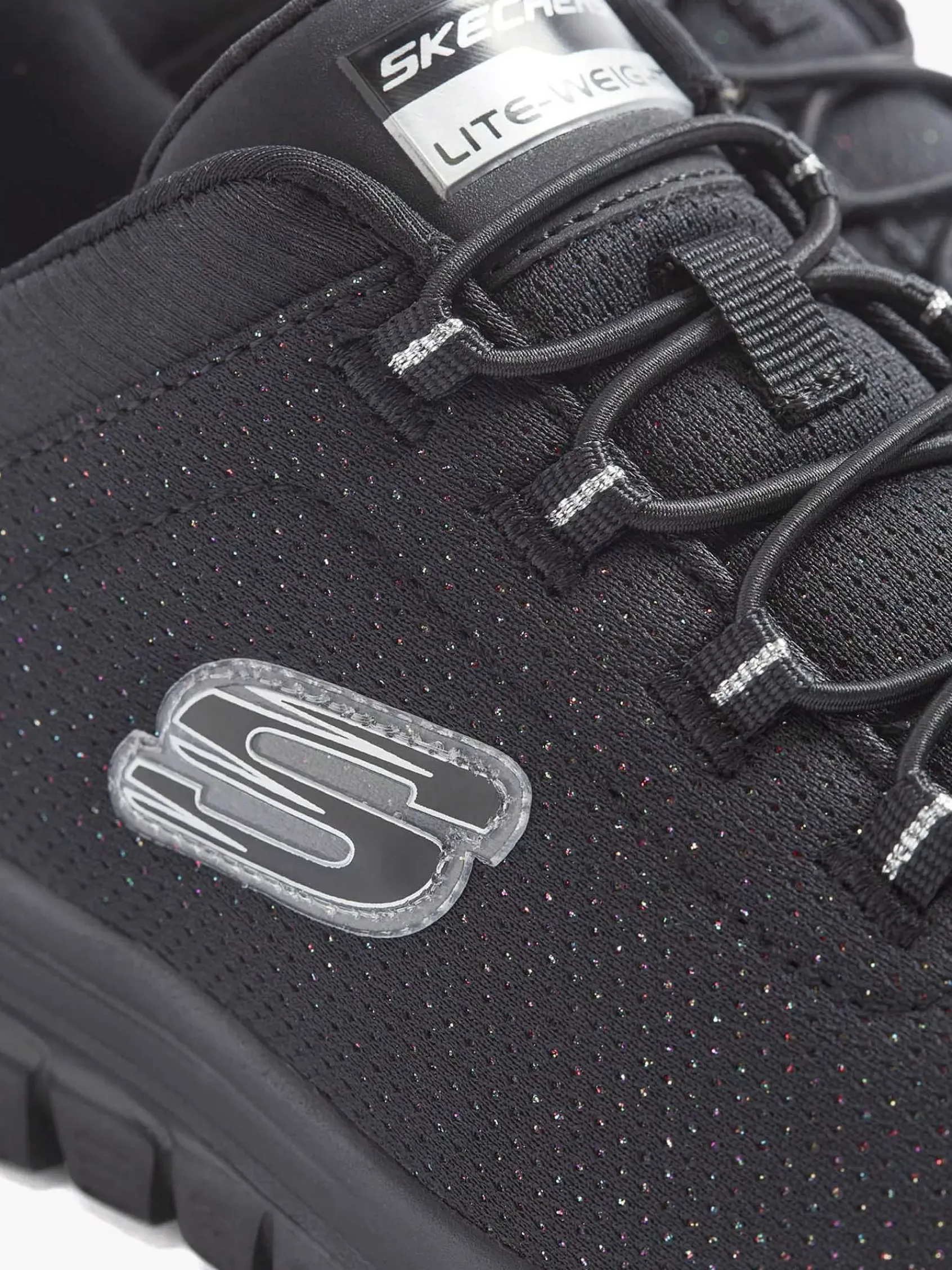 Instappers|Skechers Zwarte Graceful 2.0 Lavishly