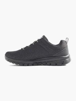 Instappers|Skechers Zwarte Graceful 2.0 Lavishly