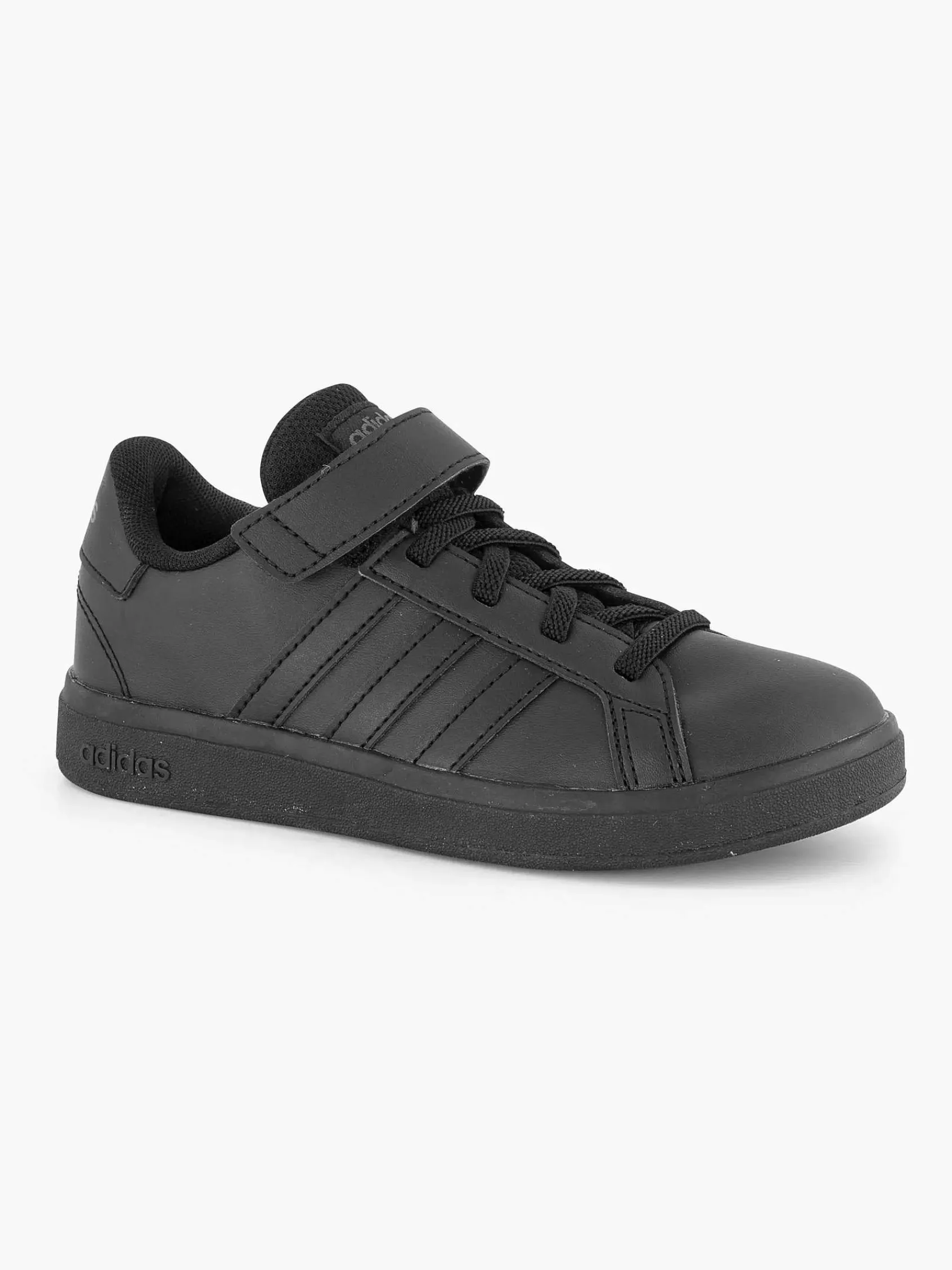 Jongensschoenen|adidas Zwarte Grand Court 2.0 El K