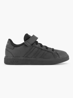 Jongensschoenen|adidas Zwarte Grand Court 2.0 El K
