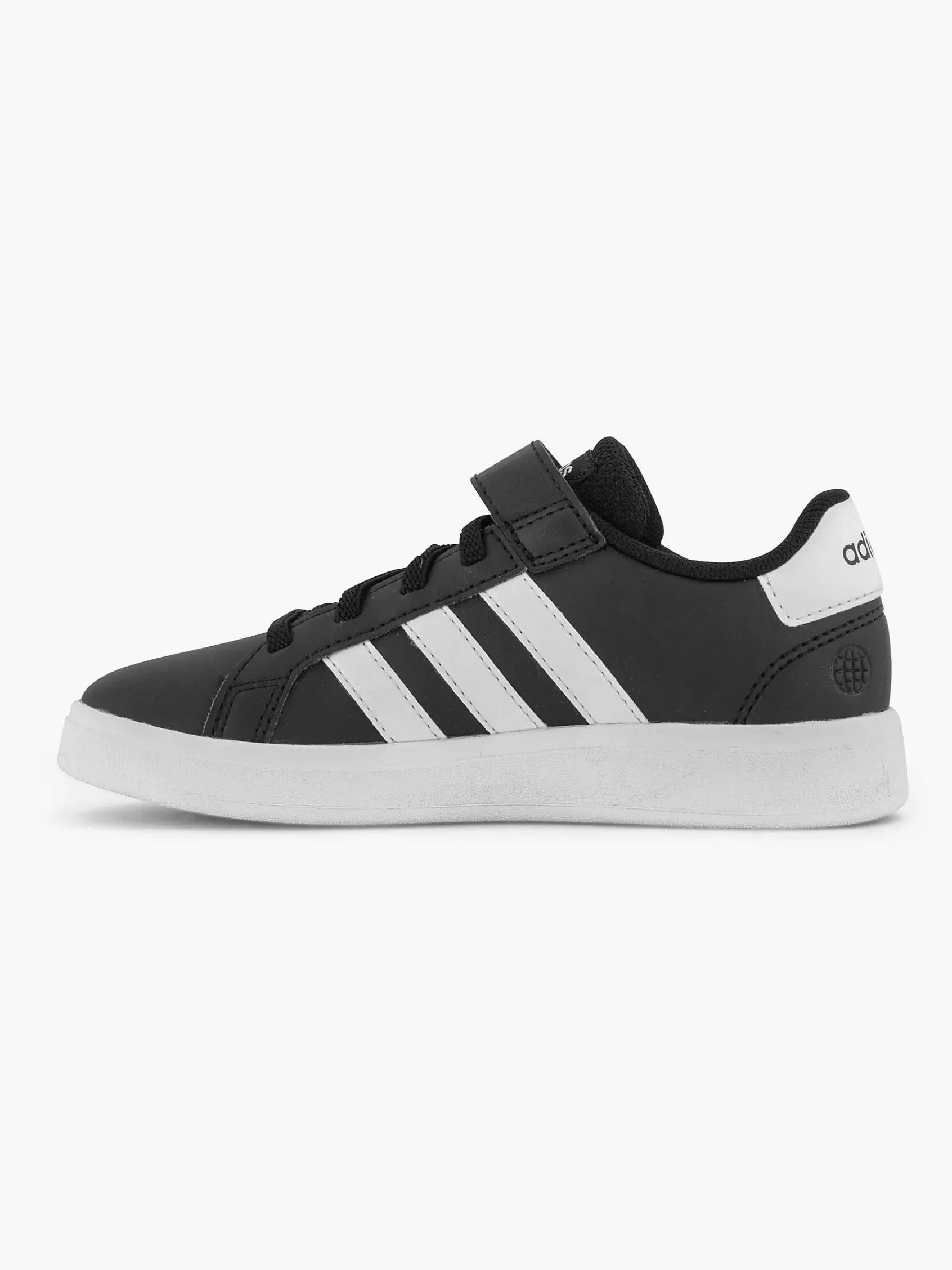 Jongensschoenen|adidas Zwarte Grand Court El C
