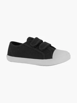 Babyschoenen|Vty Zwarte Gymschoen Klittenband