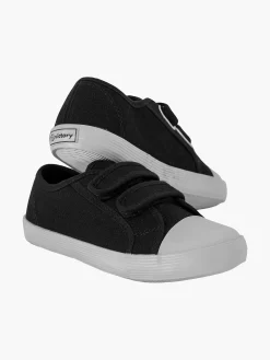 Babyschoenen|Vty Zwarte Gymschoen Klittenband