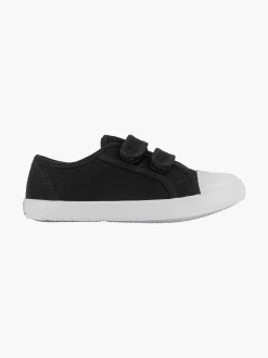Babyschoenen|Vty Zwarte Gymschoen Klittenband