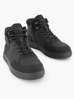 Jongensschoenen|Vty Zwarte Hoge Sneaker