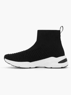 Sneakers|Oxmox Zwarte Hoge Sneaker