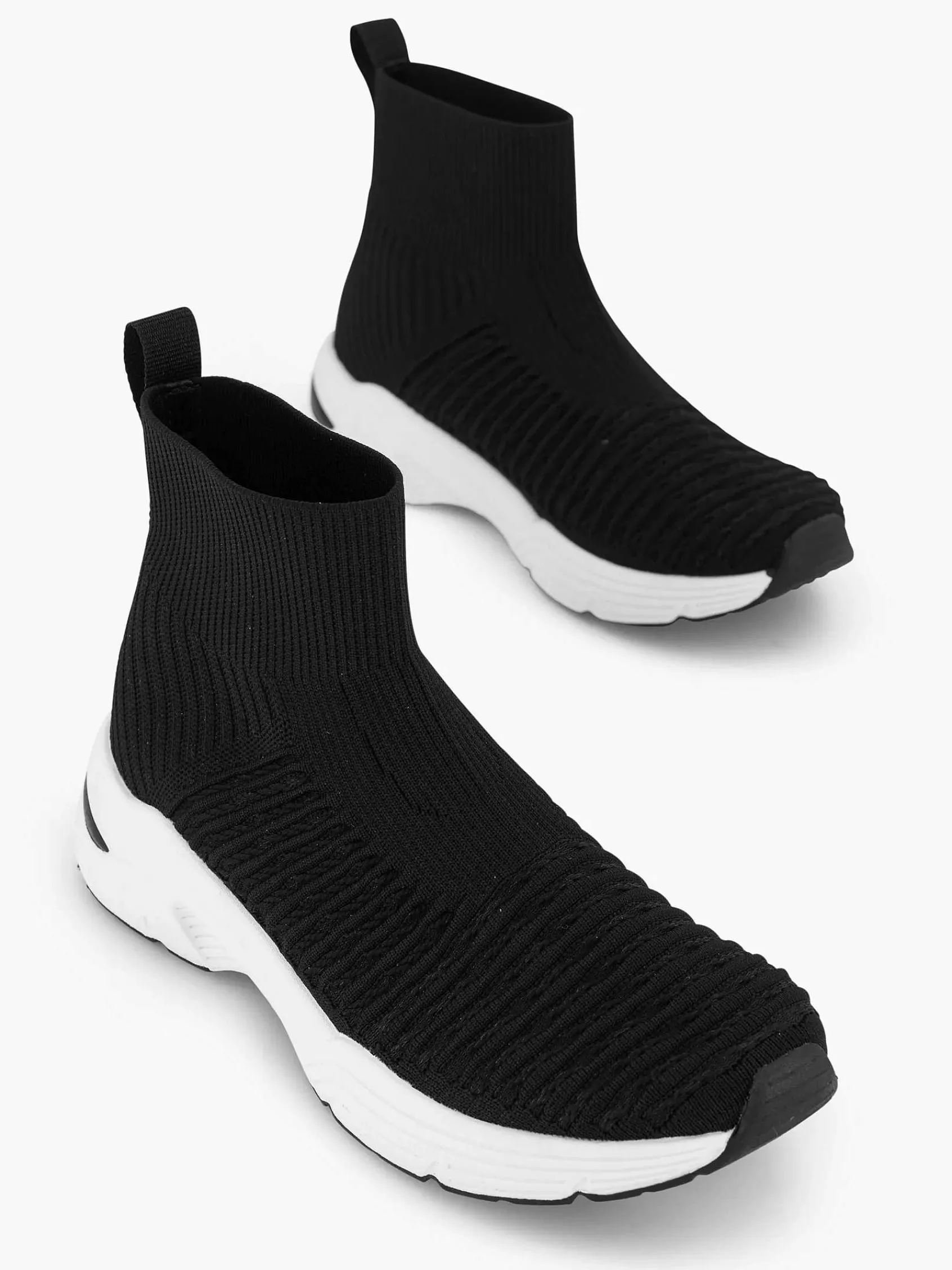 Sneakers|Oxmox Zwarte Hoge Sneaker