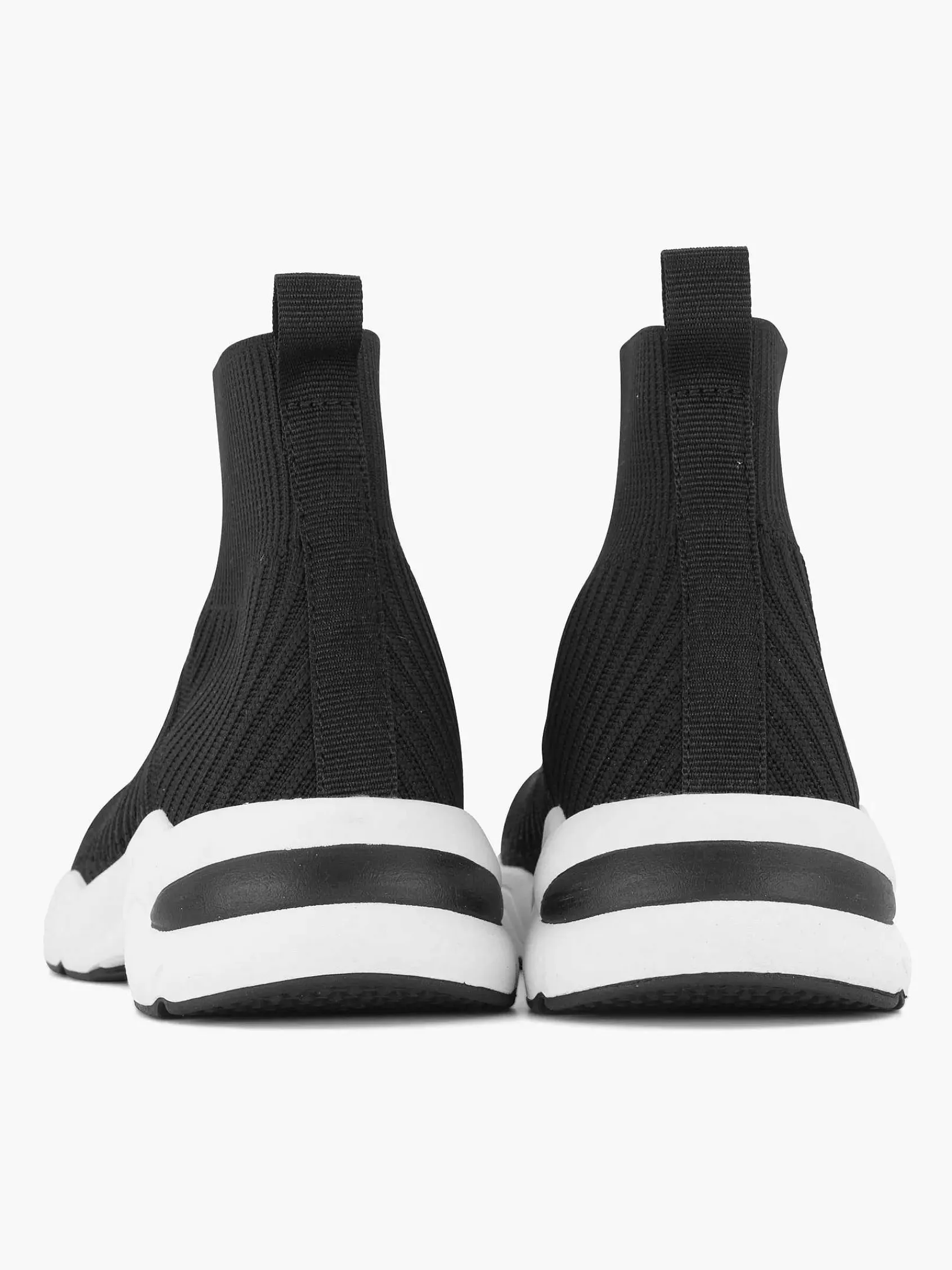 Sneakers|Oxmox Zwarte Hoge Sneaker