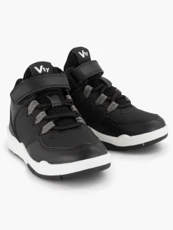Jongensschoenen|Vty Zwarte Hoge Sneaker