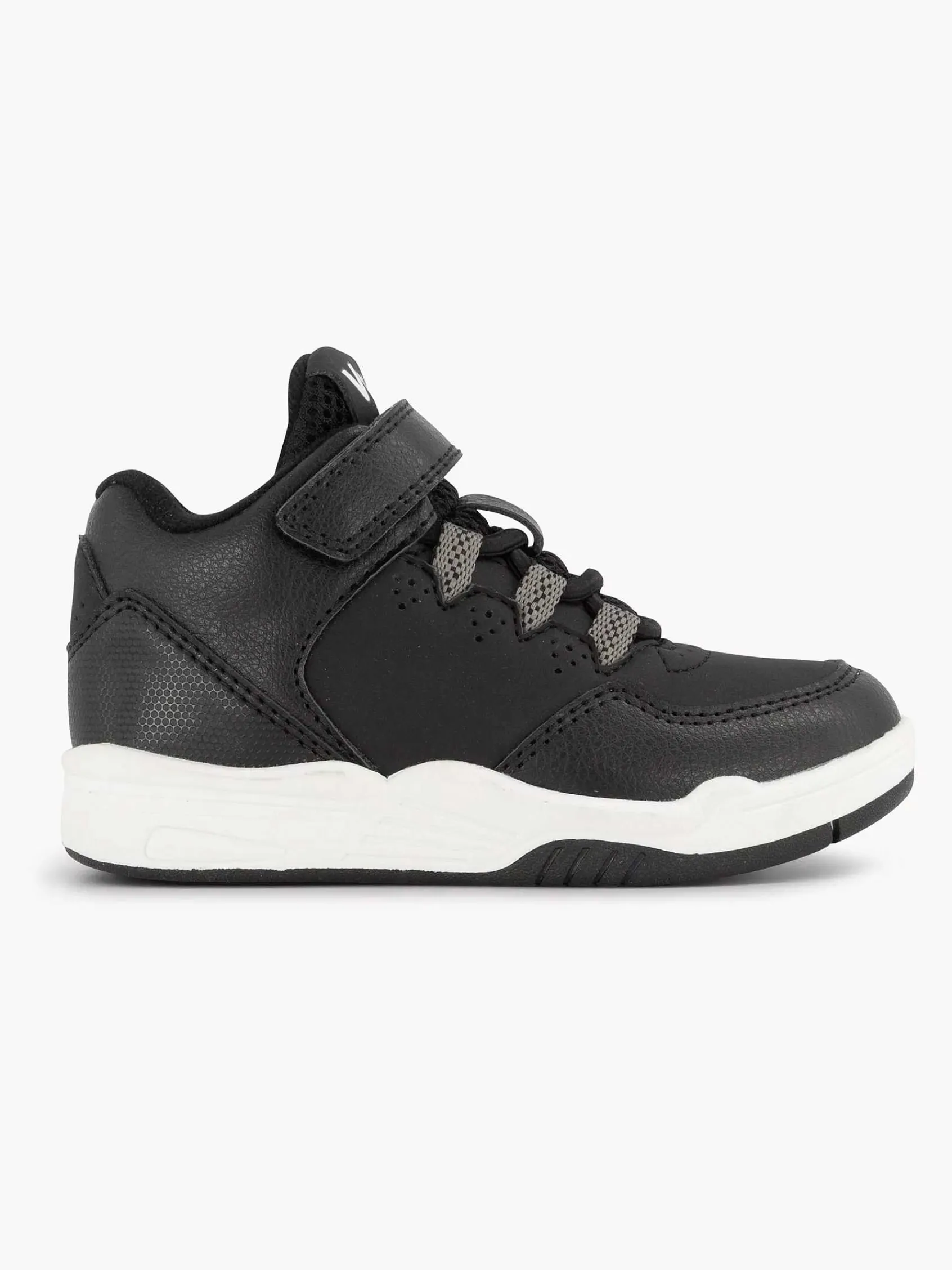Jongensschoenen|Vty Zwarte Hoge Sneaker