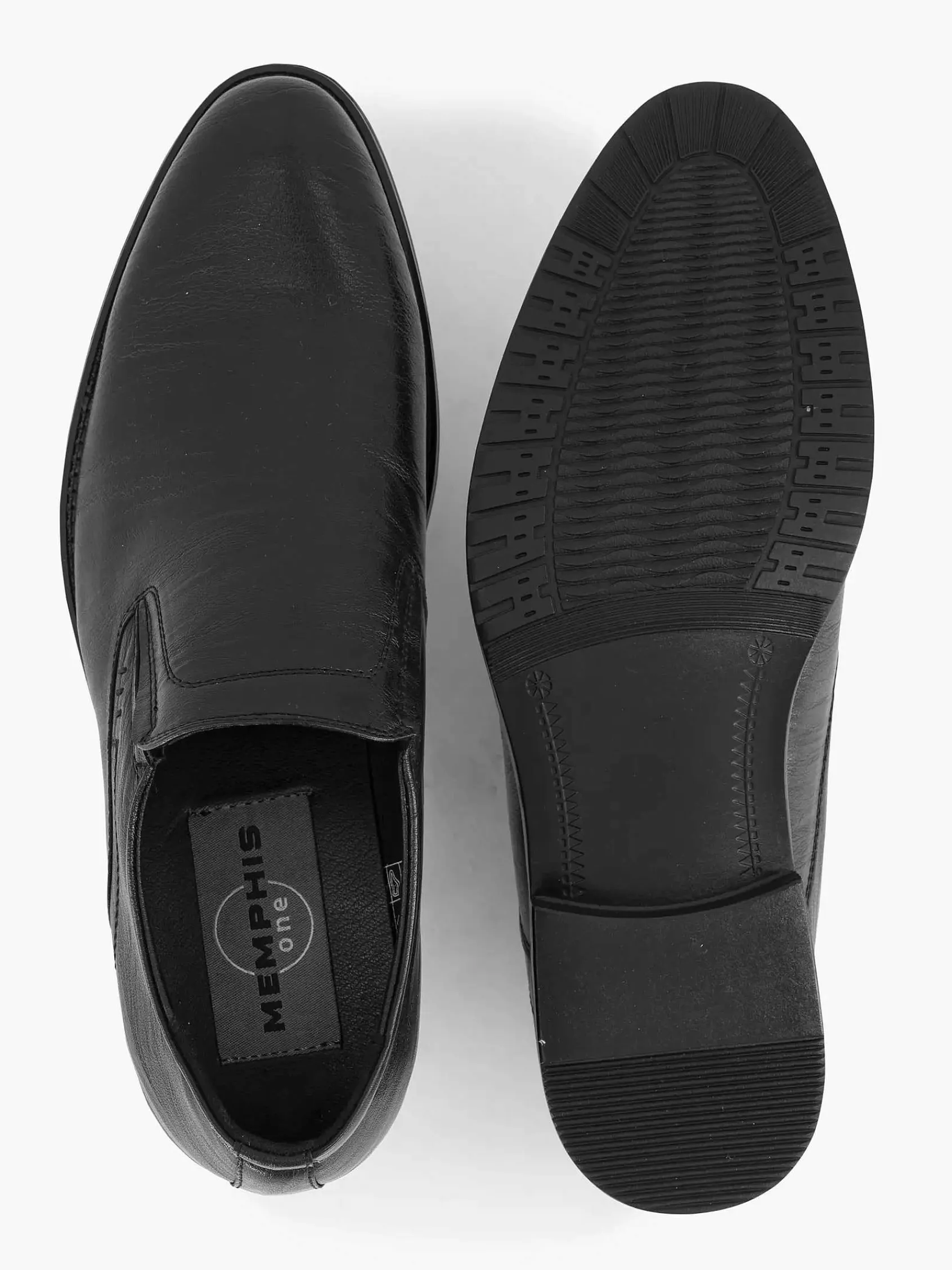 Instappers|AM SHOE Zwarte Instapper