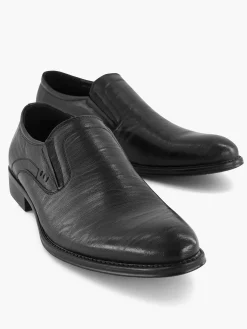 Instappers|AM SHOE Zwarte Instapper