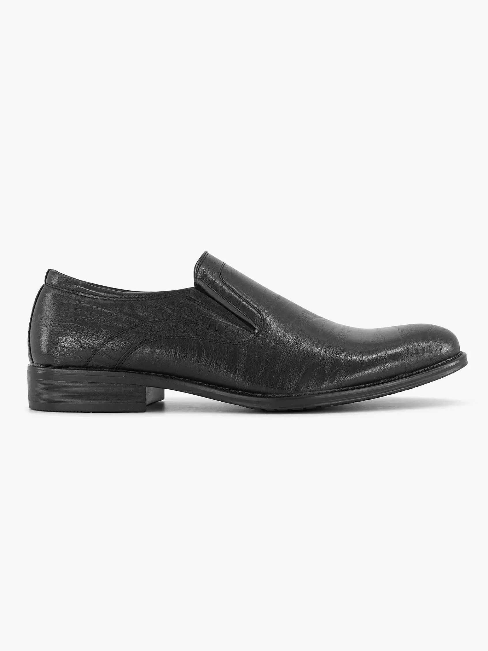 Instappers|AM SHOE Zwarte Instapper