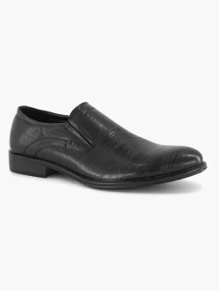 Instappers|AM SHOE Zwarte Instapper