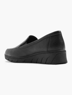 Comfort Schoenen|Easy Street Zwarte Instapper