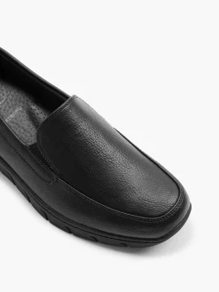 Comfort Schoenen|Easy Street Zwarte Instapper