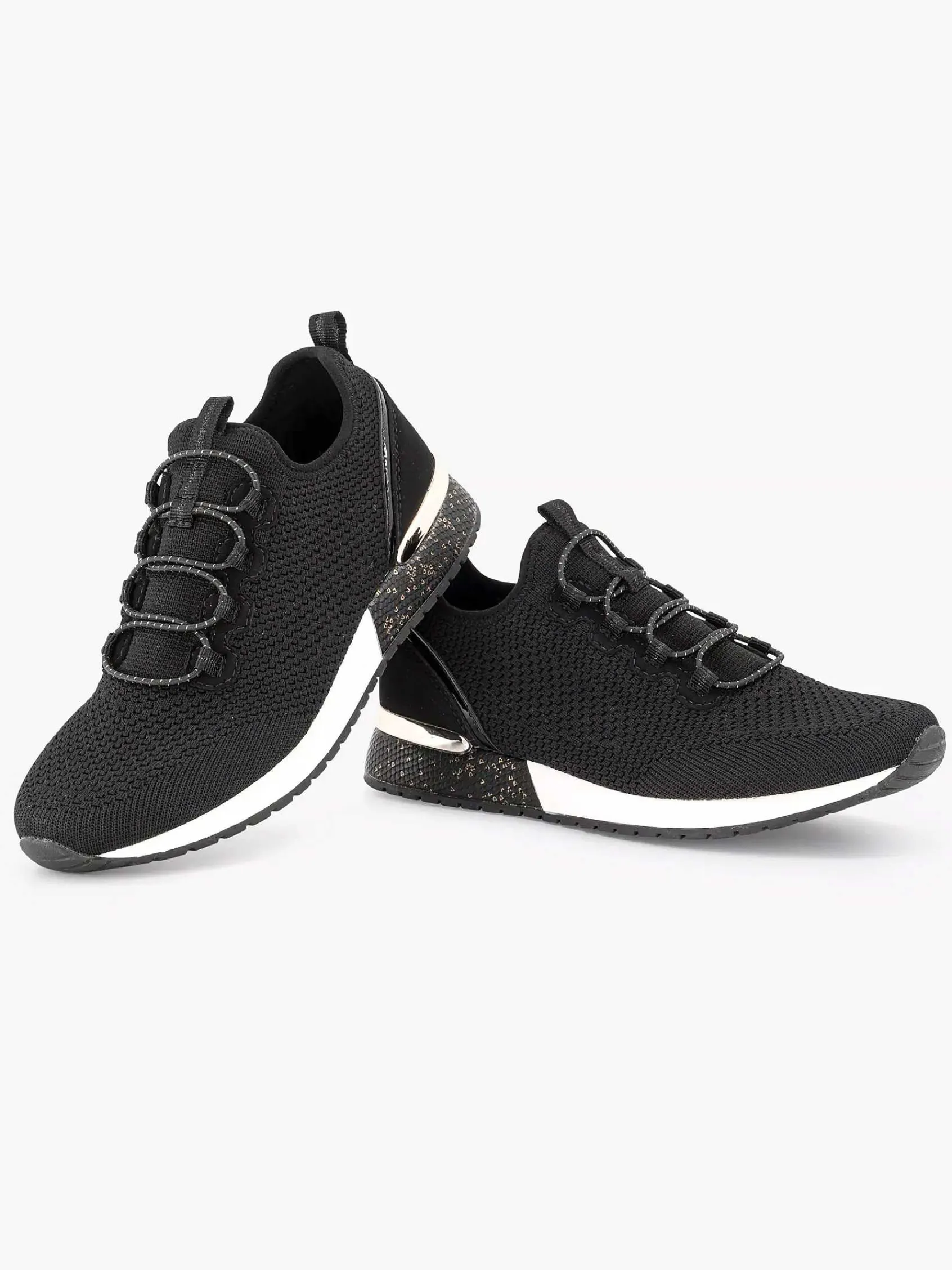 Sneakers|Graceland Zwarte Instapper
