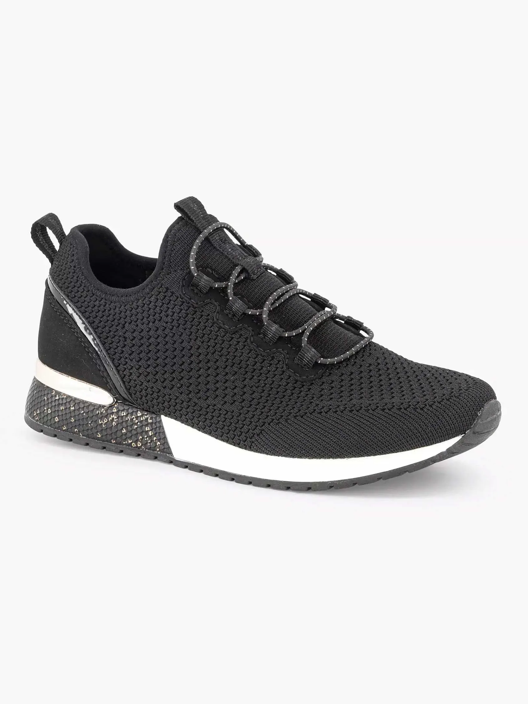 Sneakers|Graceland Zwarte Instapper