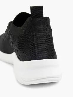 Sneakers|Graceland Zwarte Instapper