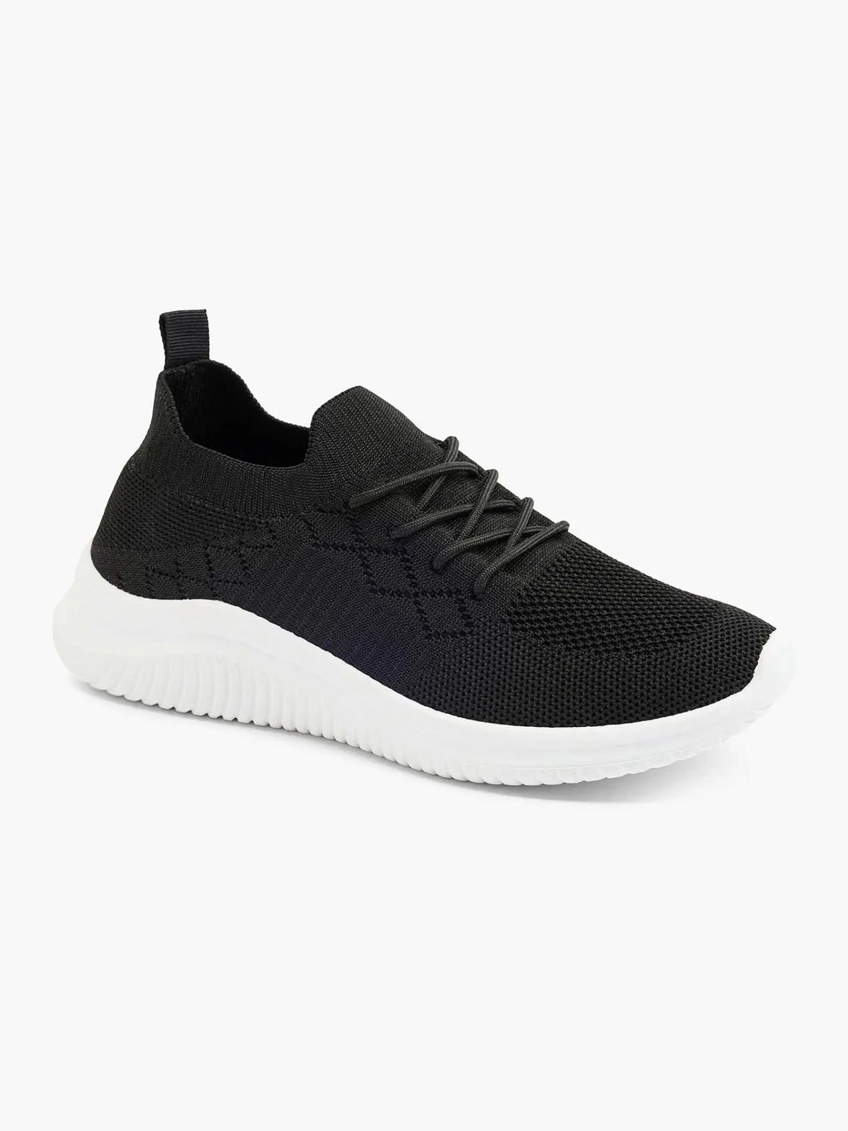 Sneakers|Graceland Zwarte Instapper