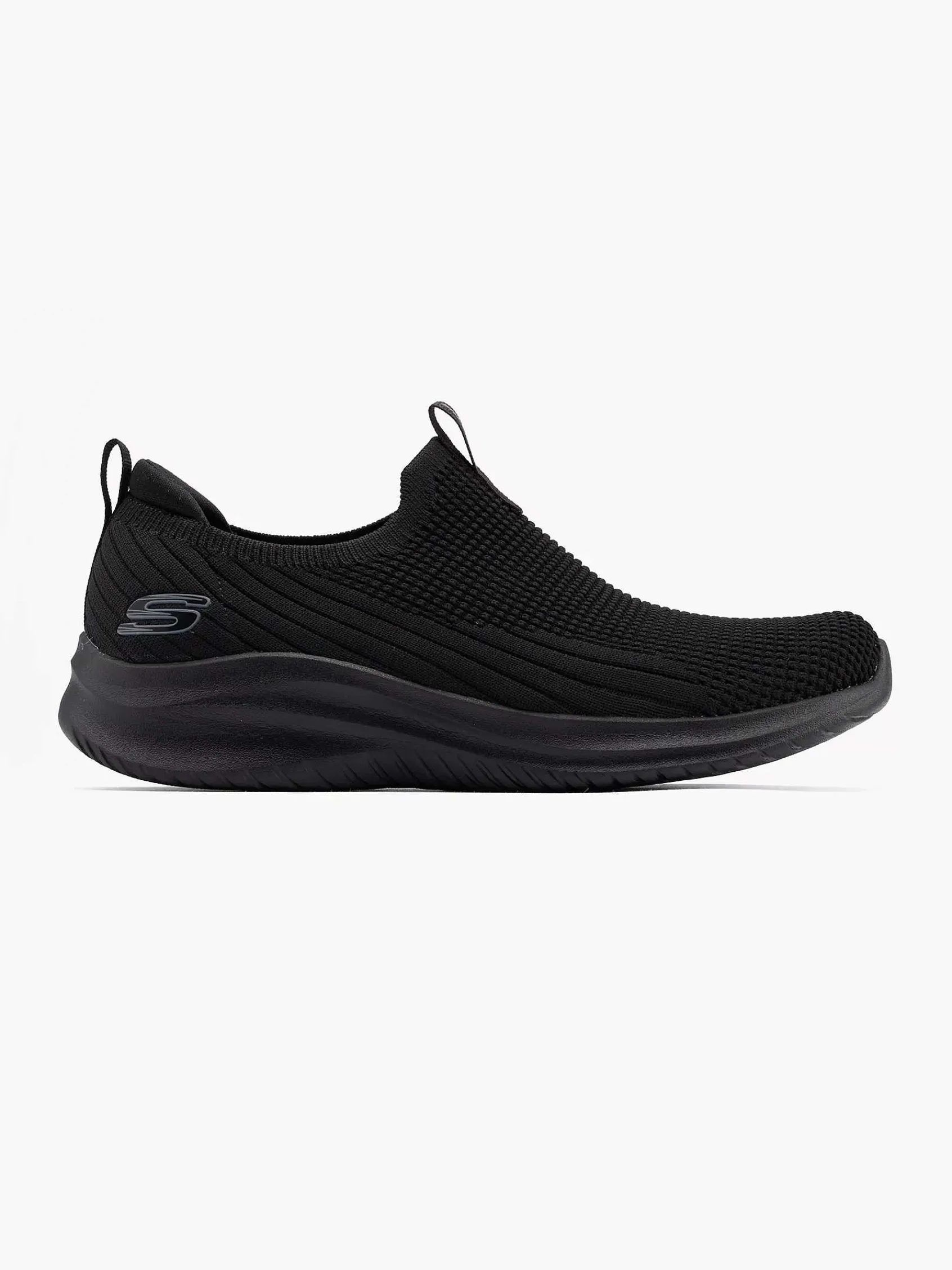 Sneakers|Skechers Zwarte Instapper Memory Foam