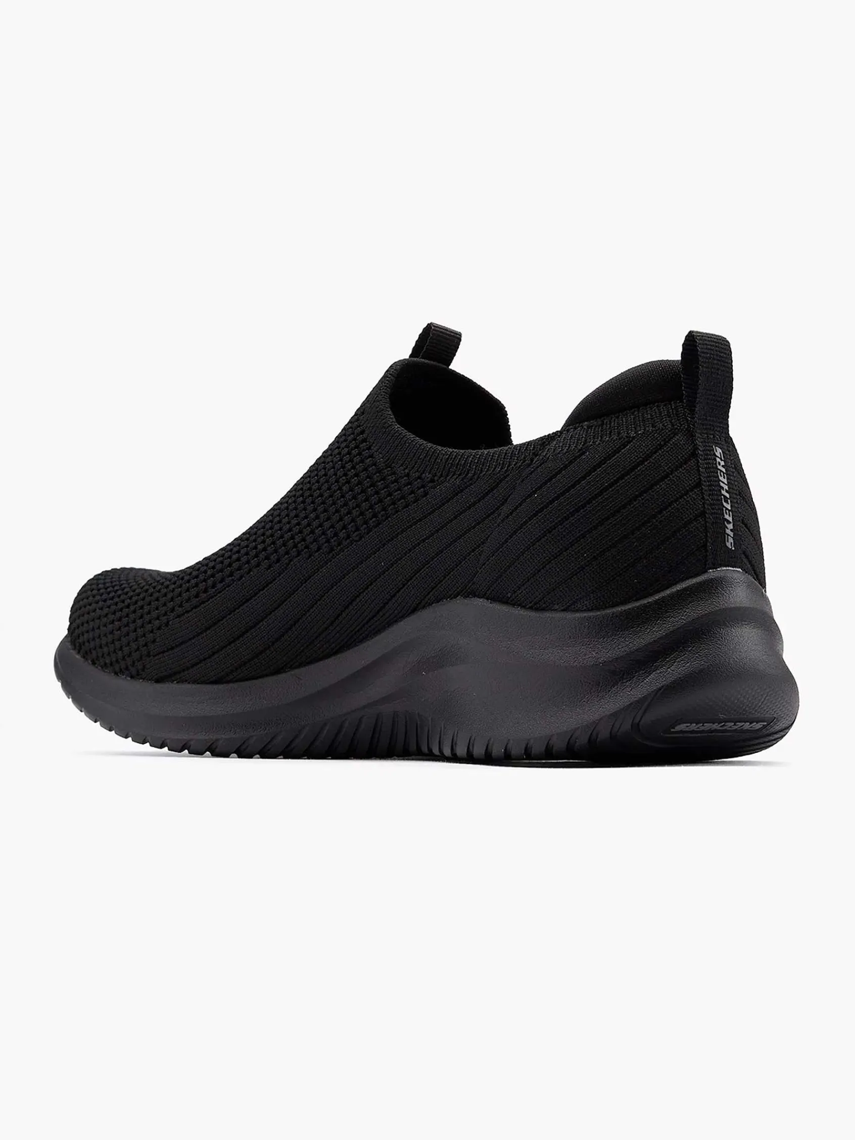 Sneakers|Skechers Zwarte Instapper Memory Foam