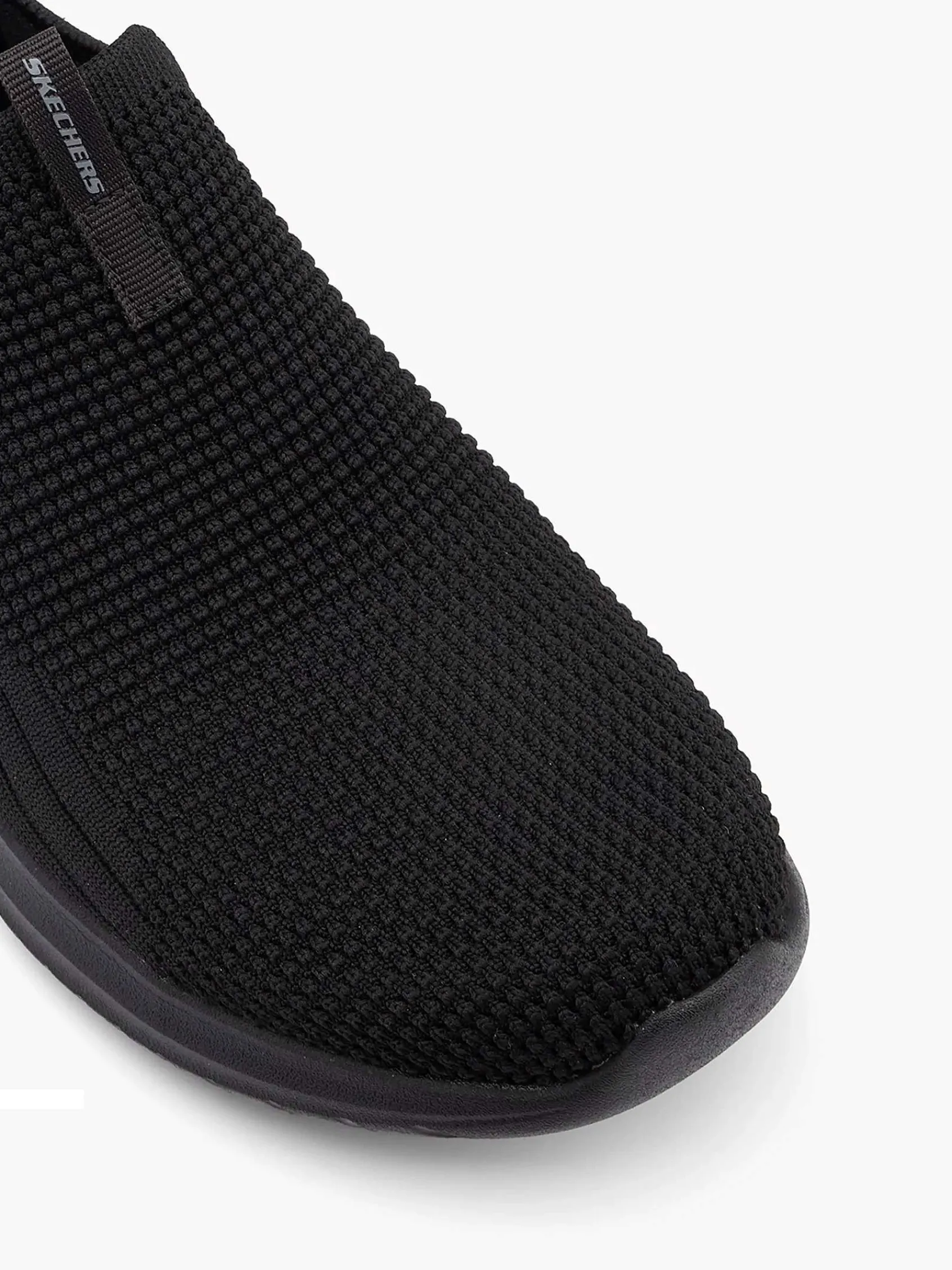Sneakers|Skechers Zwarte Instapper Memory Foam