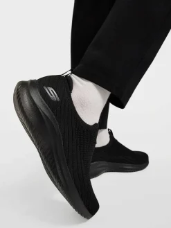 Sneakers|Skechers Zwarte Instapper Memory Foam