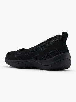 Instappers|Skechers Zwarte Instapper Memory Foam