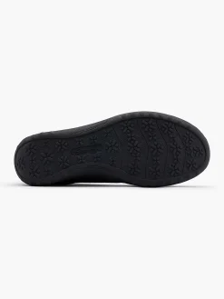 Instappers|Skechers Zwarte Instapper Memory Foam