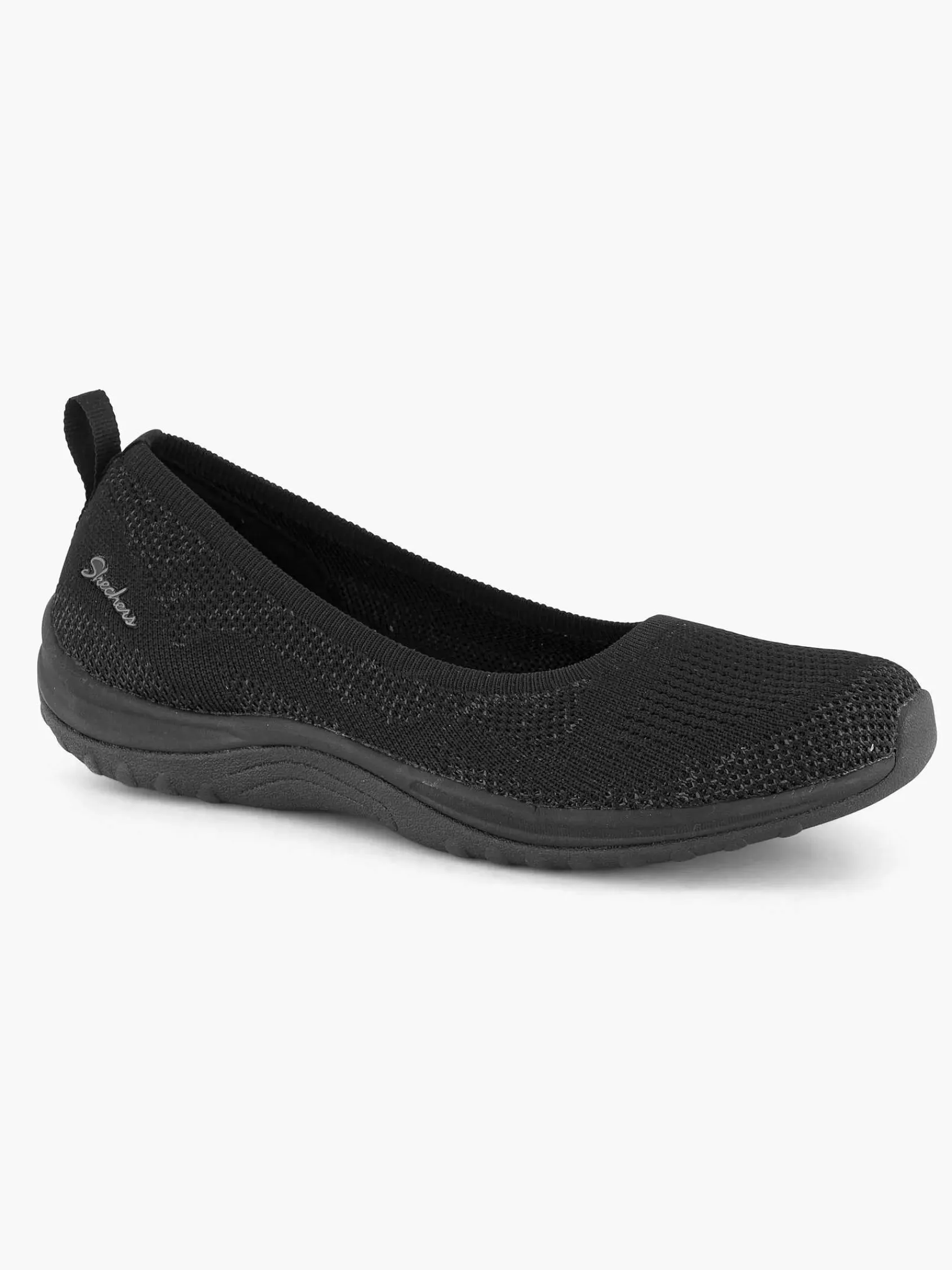 Instappers|Skechers Zwarte Instapper Memory Foam