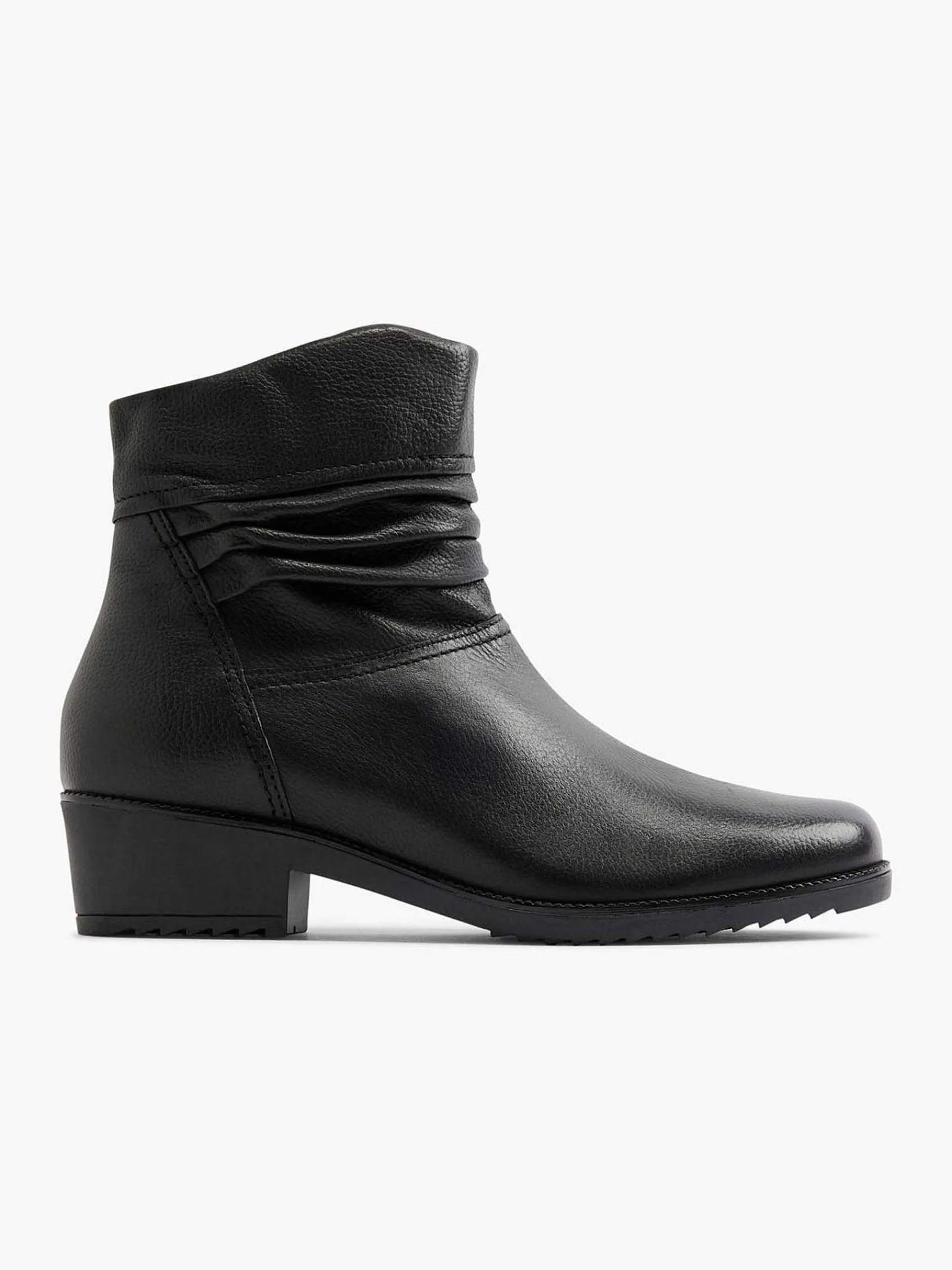 Enkellaarzen & Boots|Medicus Zwarte Leren Comfort Enkellaars